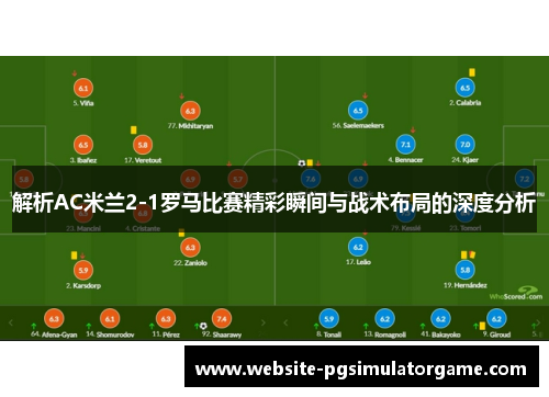 解析AC米兰2-1罗马比赛精彩瞬间与战术布局的深度分析