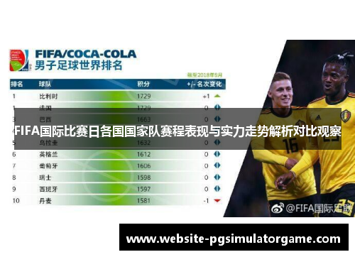 FIFA国际比赛日各国国家队赛程表现与实力走势解析对比观察