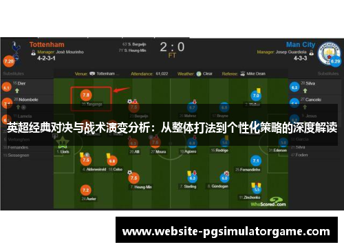 英超经典对决与战术演变分析：从整体打法到个性化策略的深度解读